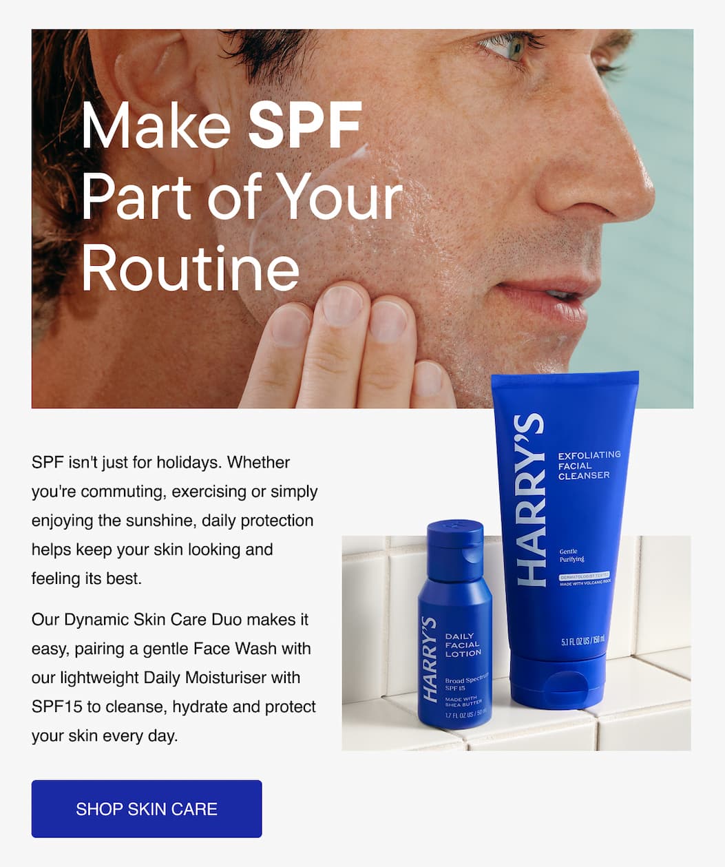 Make SPF Part of Your Routine