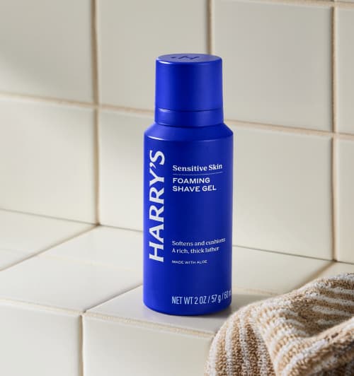 Travel Size Foaming Shave Gel