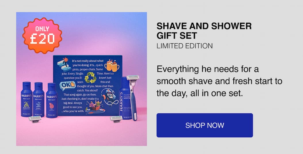 Shave and Shower Gift Set. Shop Now