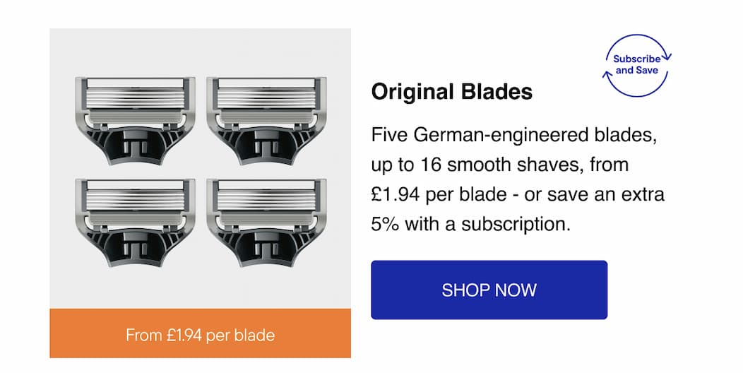 Shop Original Blades