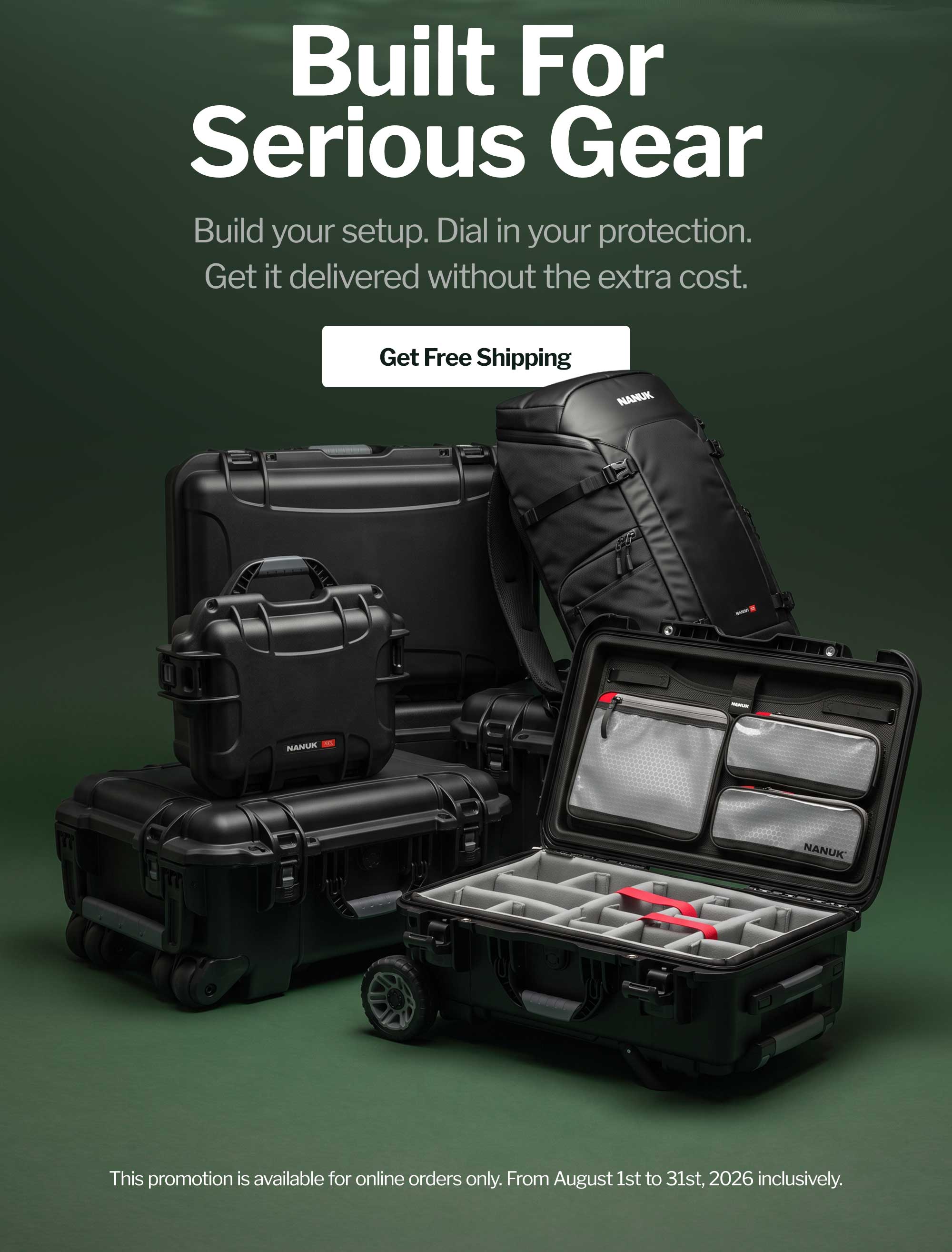 Built For Serious Gear