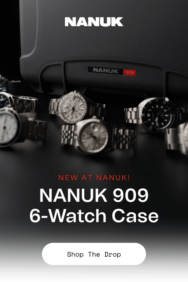 NANUK 909 6-Watch Case