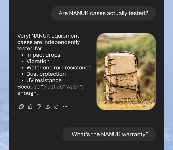 Hey ChatGPT, is NANUK really...