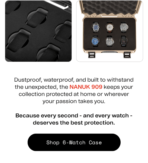 NANUK 909 6-Watch Case