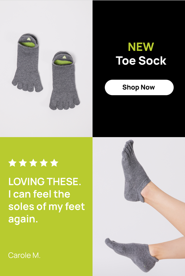 5 Benefits of (Textured) Toe Socks Naboso Technology