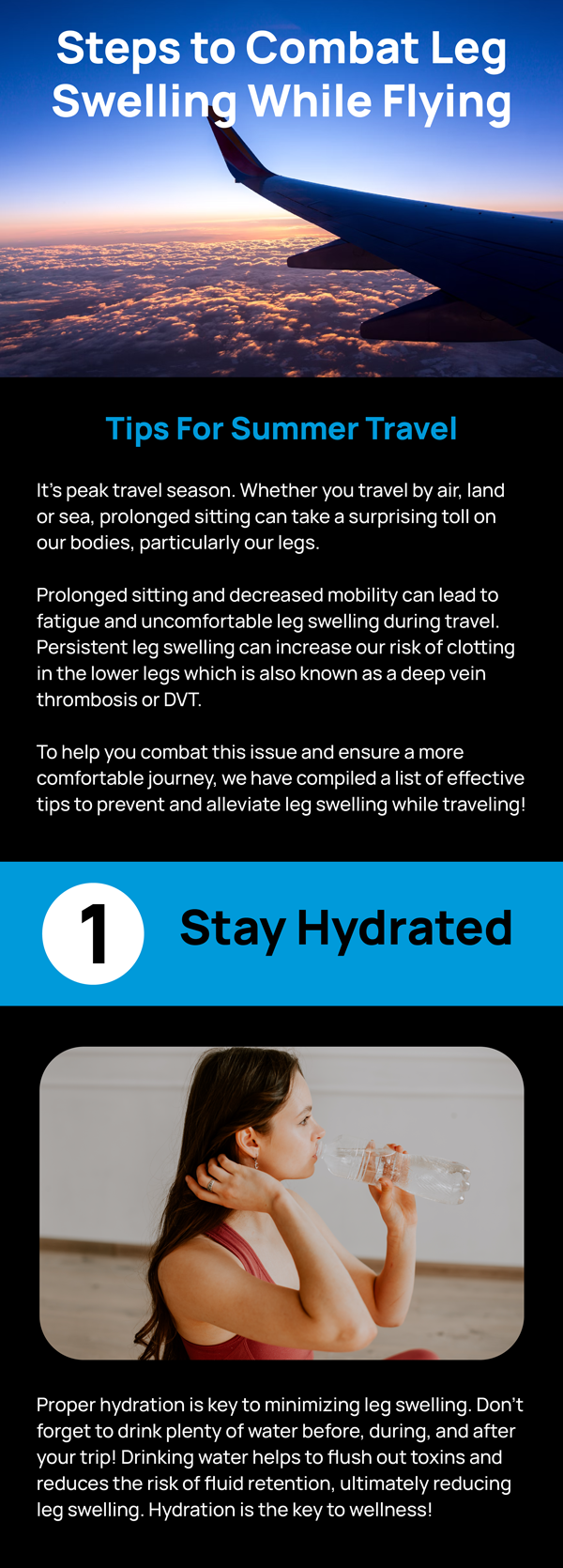 How to Combat Leg Swelling During a Flight Naboso Technology