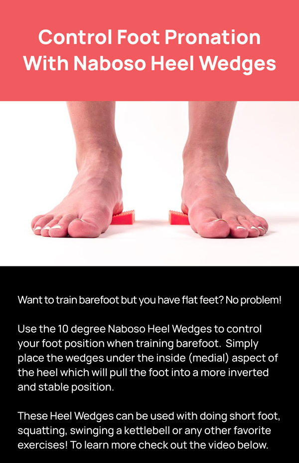 Control Foot Pronation with Naboso Heel Wedges Naboso Technology