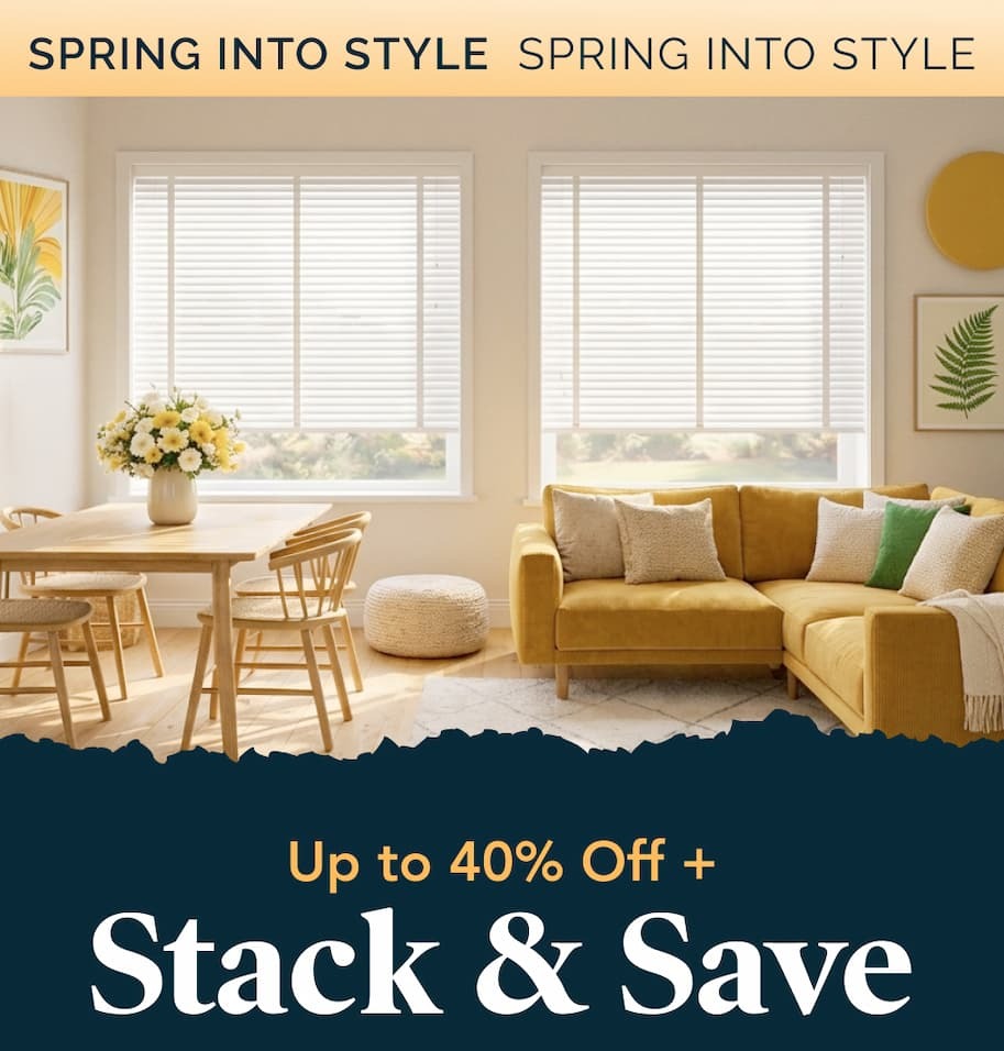 Up to 40% off + Stack & Save
