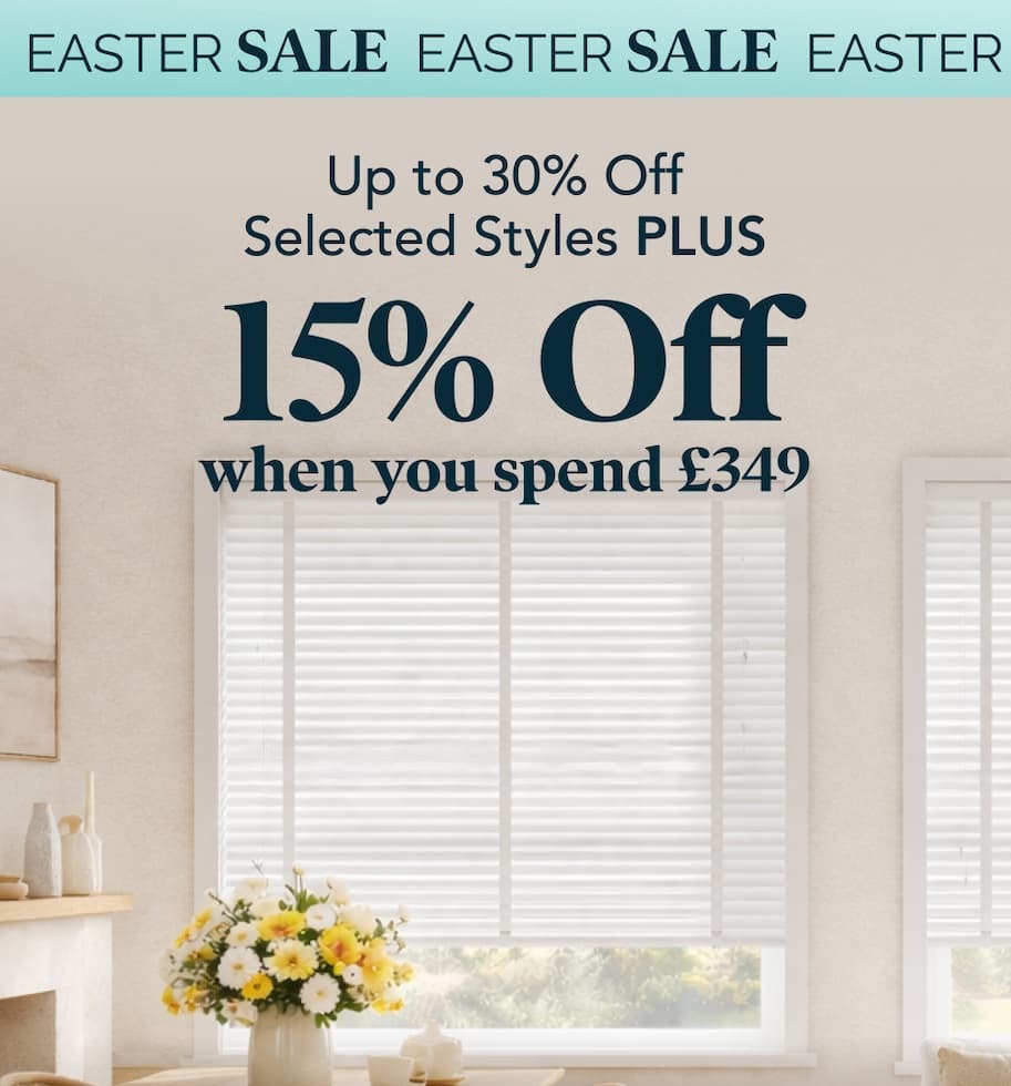 Extra 15% off when you spend £349