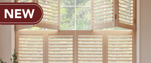 Real wood shutters