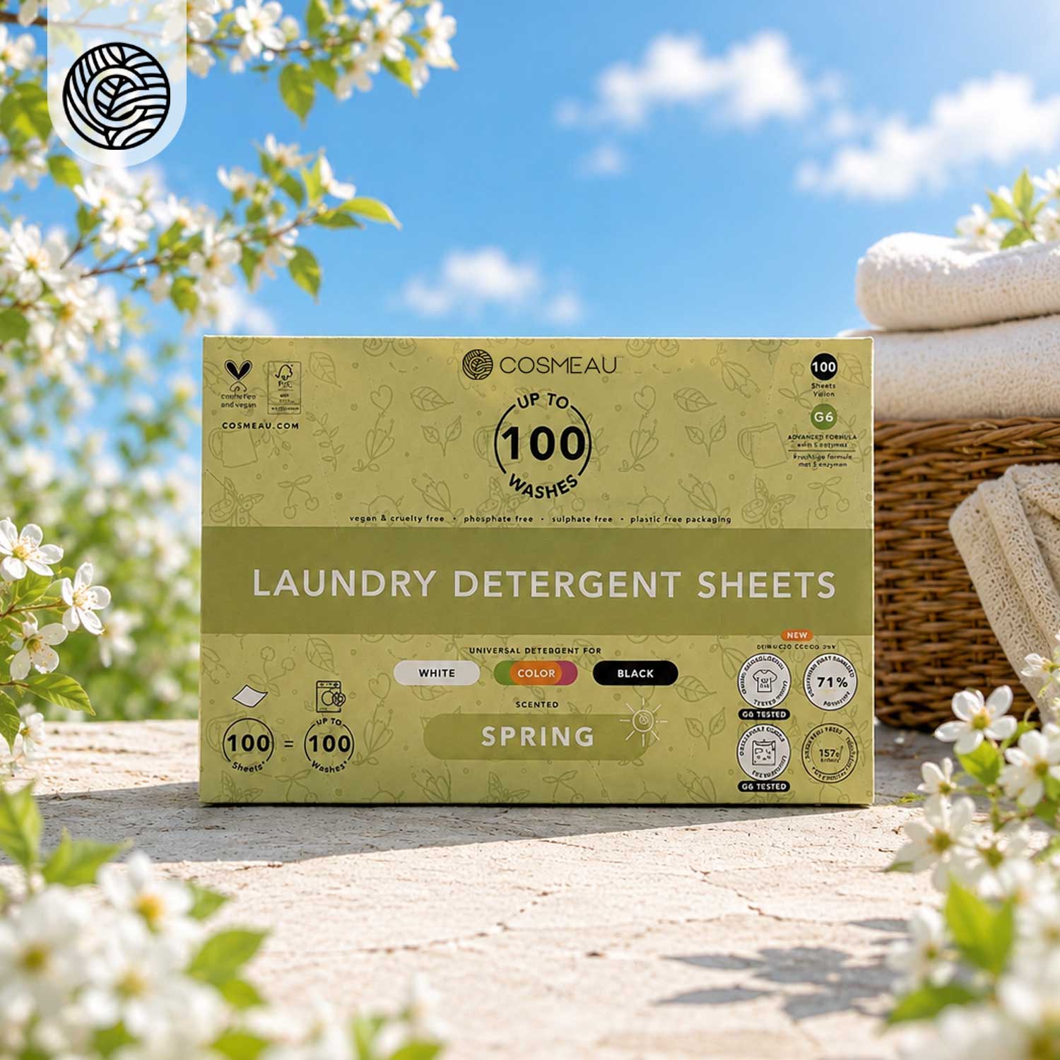 Cosmeau mailing Laundry Sheets G6