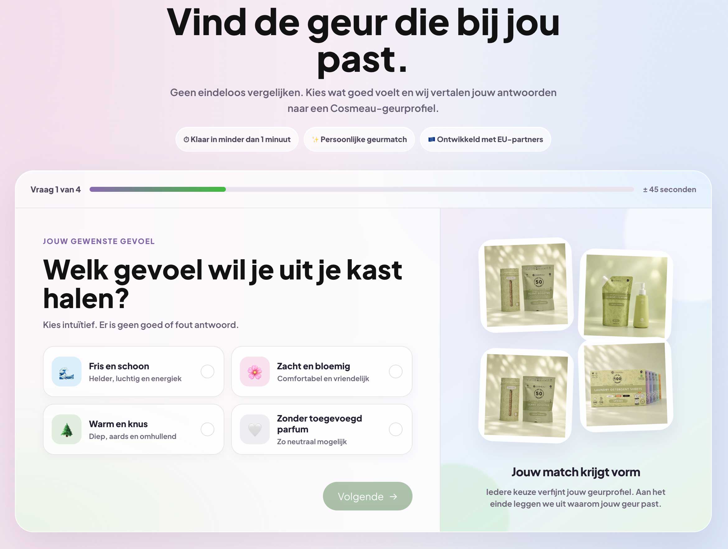 Cosmeau Geurwijzer