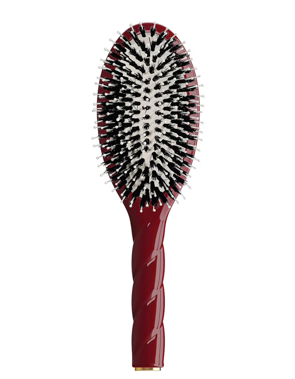 La Bonne Brosse N.03 Gentle Scalp Care Hair Brush in Cherry Red