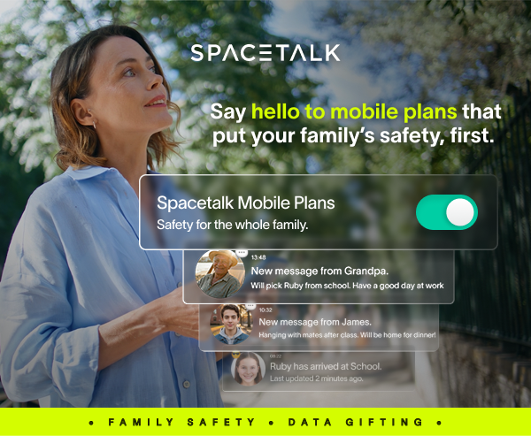 Say hello to mobile plans that put your family’s safety, first.&nbsp; Spacetalk Mobile Plans Safety for the whole family.