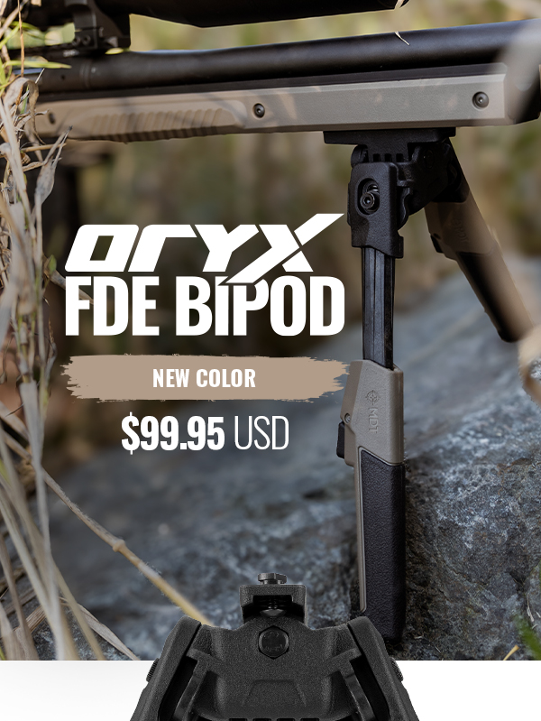 New Color FDE ORYX Bipod