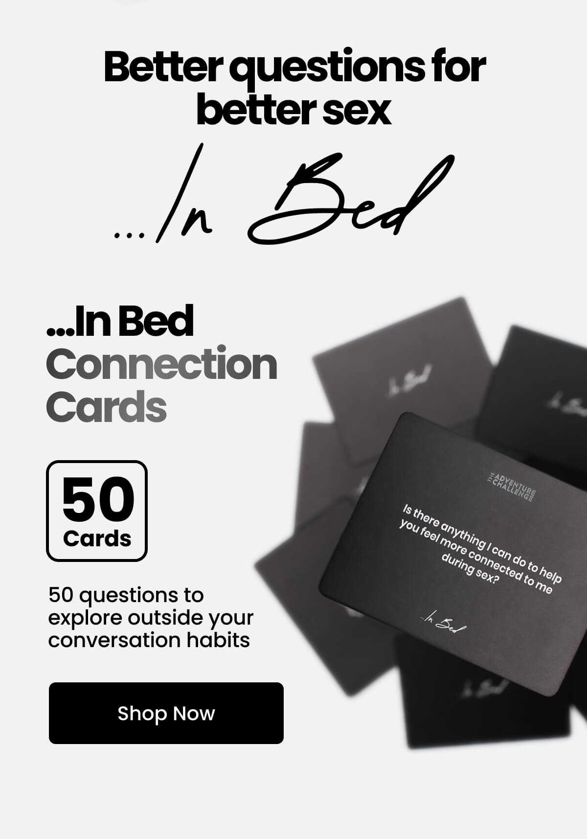 Better questions for better sex