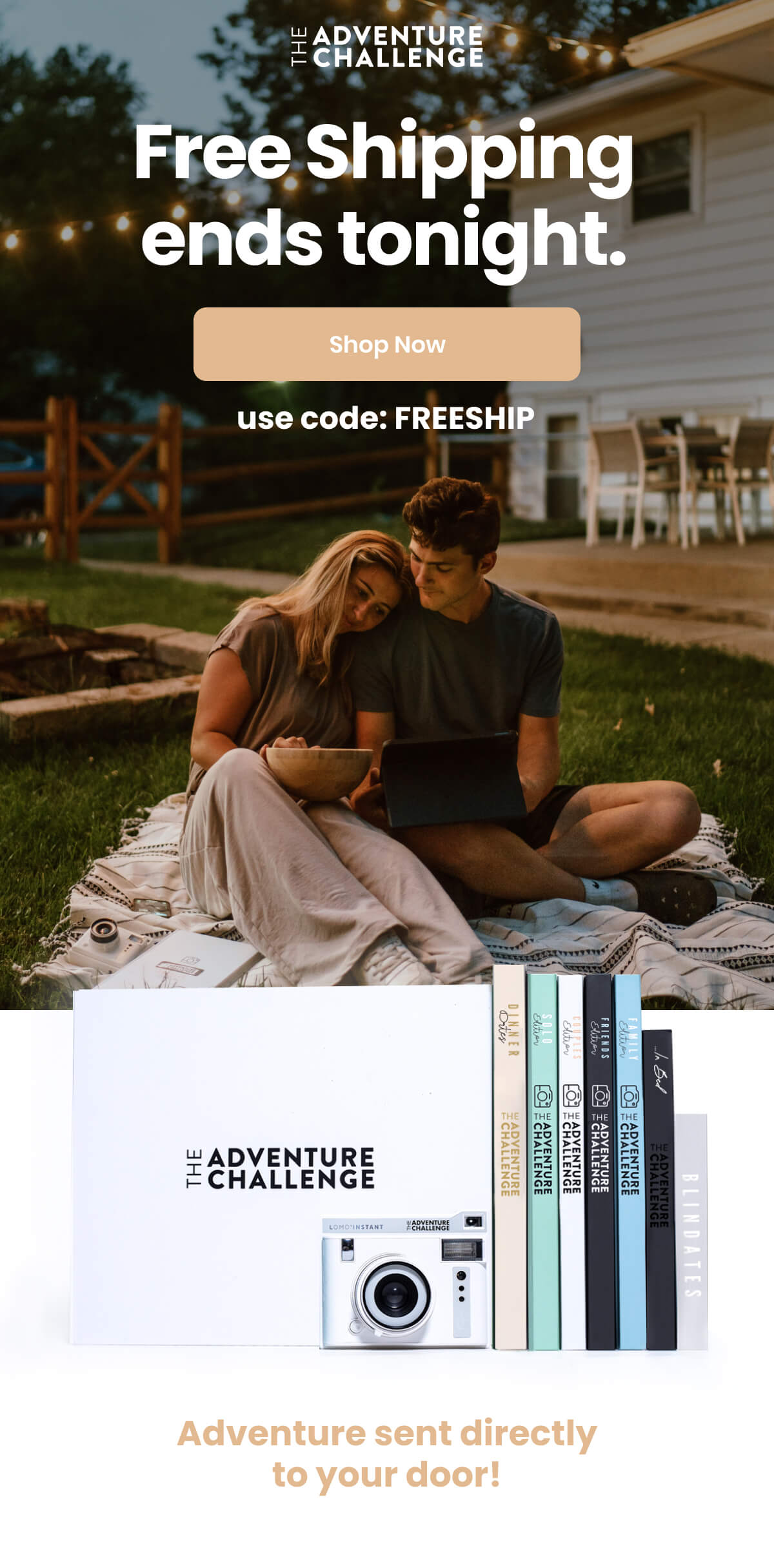Free shipping ENDS TONIGHT! Use code: FREESHIP