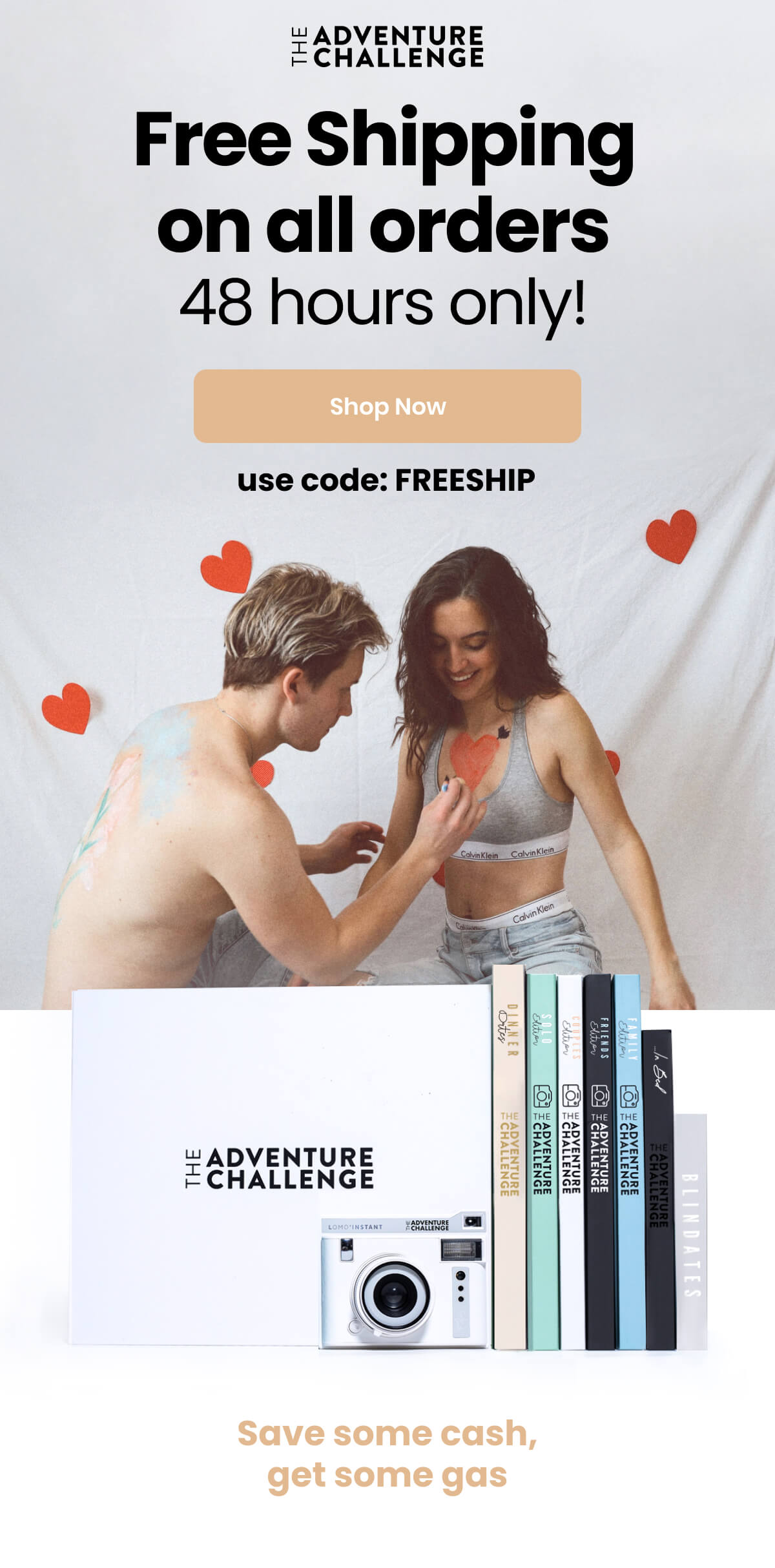 Free shipping on all orders - 48 hours only! Use code: FREESHIP