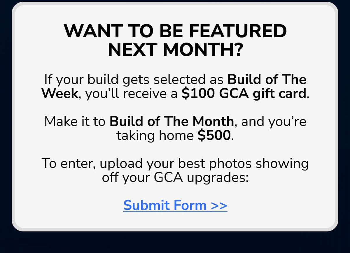 Want To Be Featured Next Month