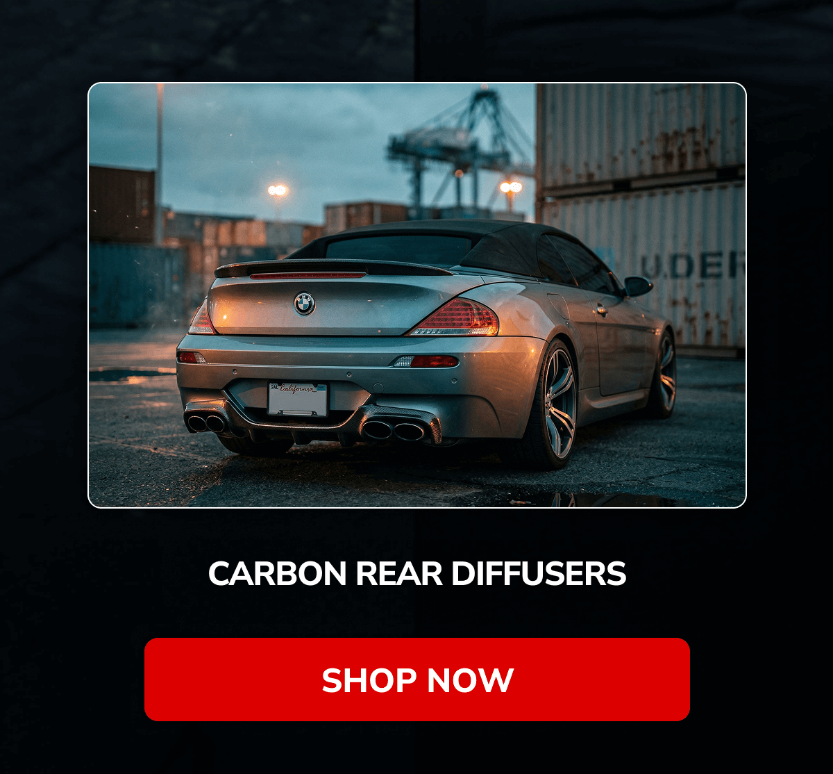 Carbon Rear Diffusers