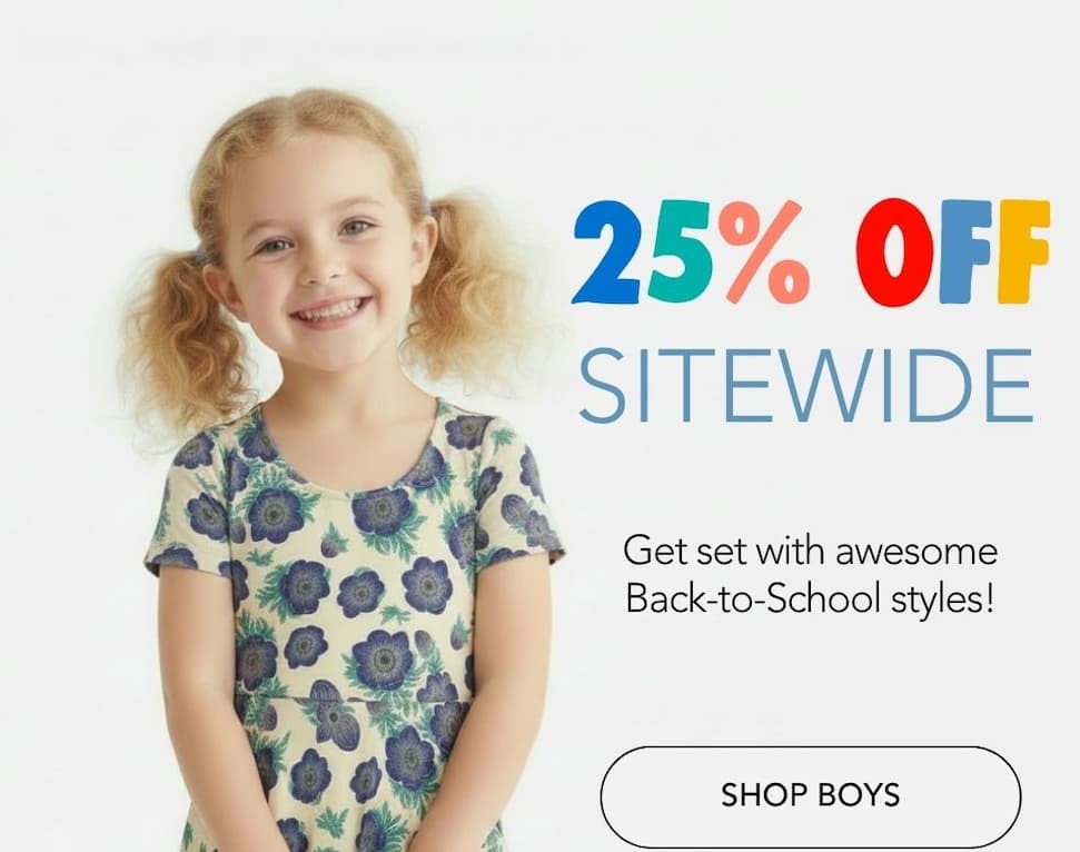 SHOP 25% OFF SITEWIDE