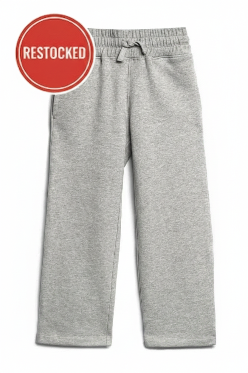 Gray Heather wide leg pants