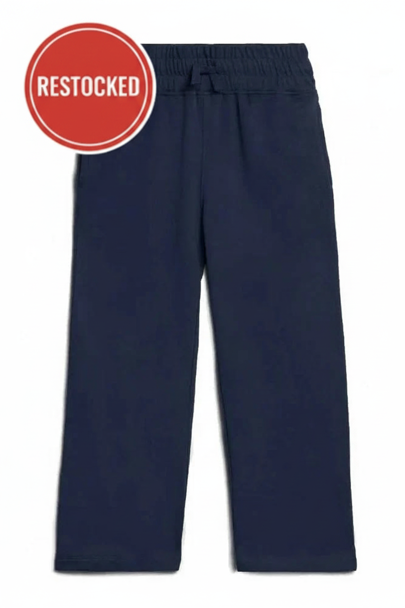 Navy blue Wide Leg Pants