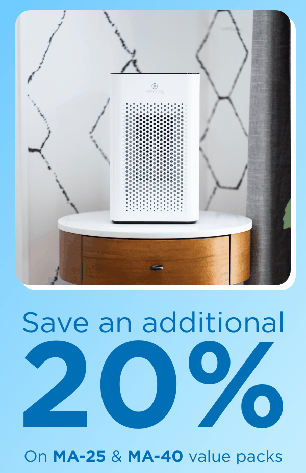 Want a free filter AND 20 off? Medify Air