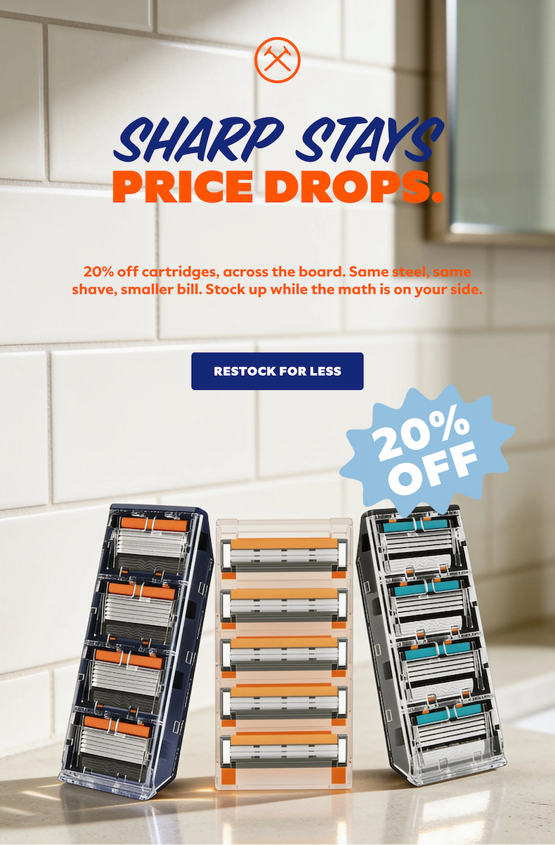 SHARP STAYS PRICE DROPS.