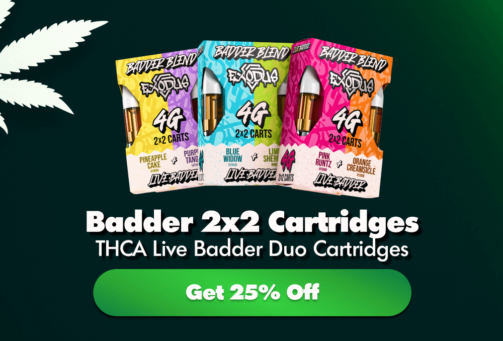 Shop Badder Blend Cartridges | ExoClub