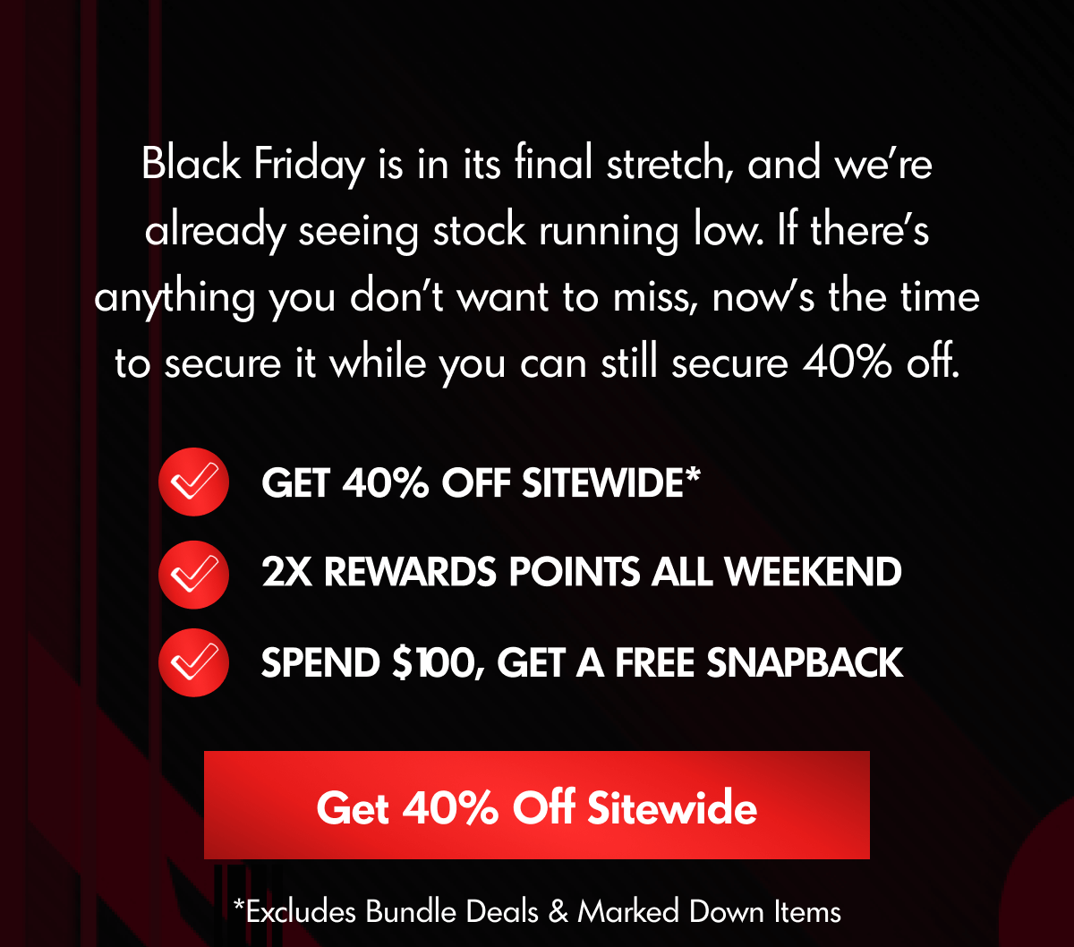 Black Friday Sale | ExoClub