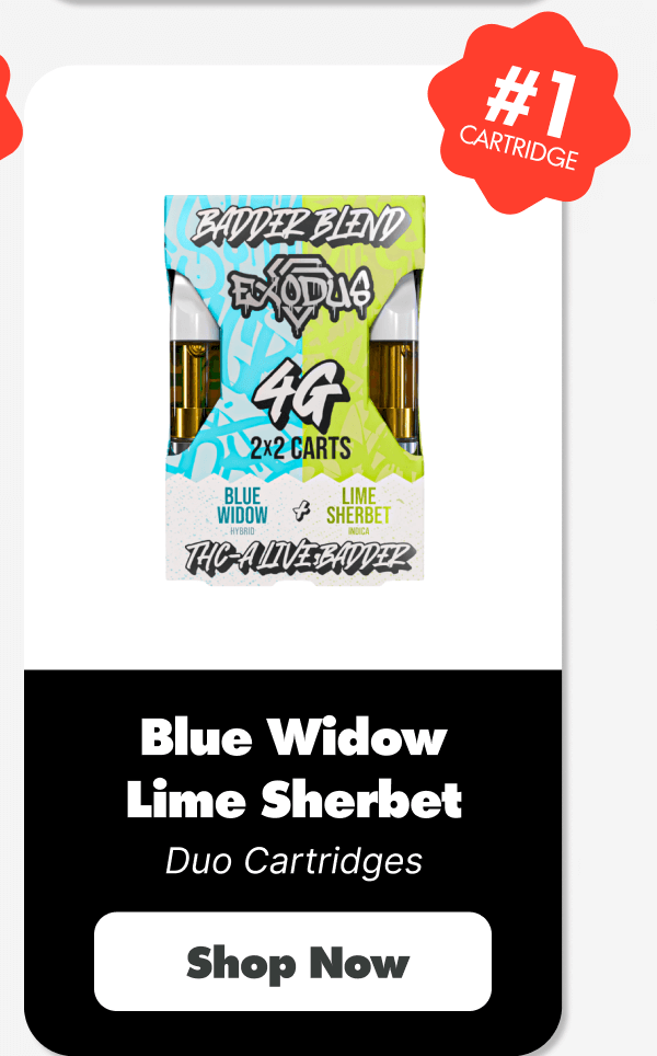 Blue Widow Lime Sherbet