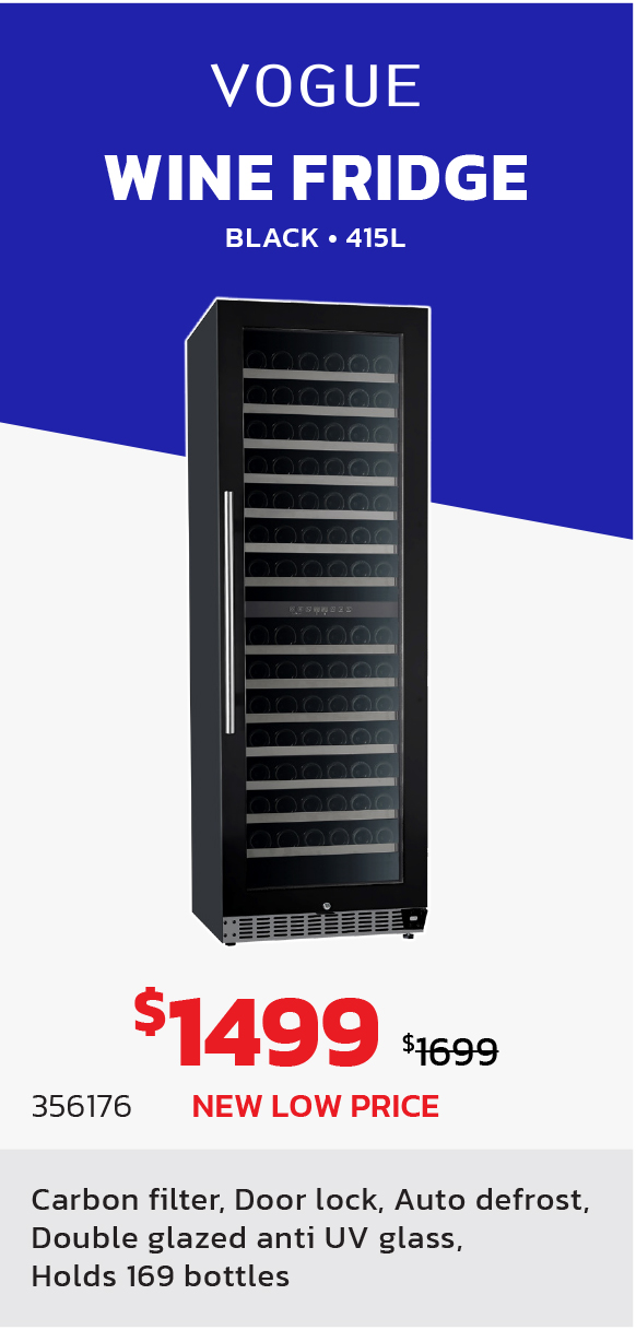 Vogue 415L Wine Fridge 1499