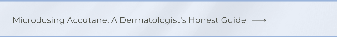 Micro dosing accutane