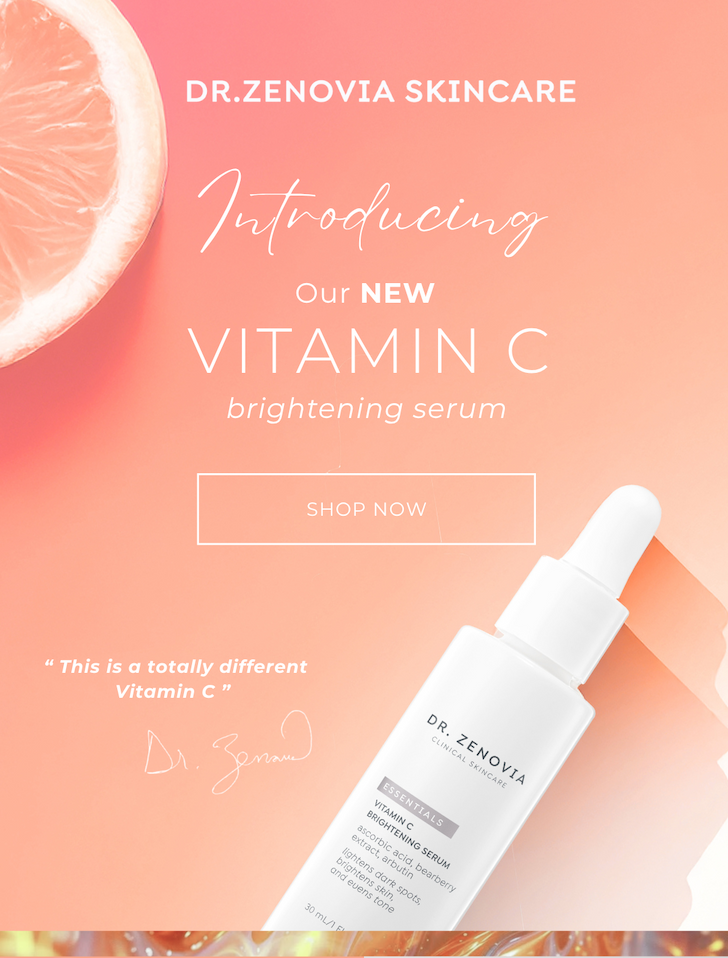 Introducing Our New Vitamin C Brightening Serum