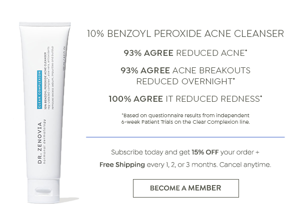 10% BENZOYL PEROXIDE ACNE CLEANSER