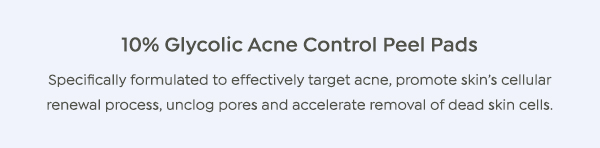 Glycolic Acne Peel Pads
