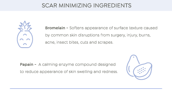 Scar gel treatment