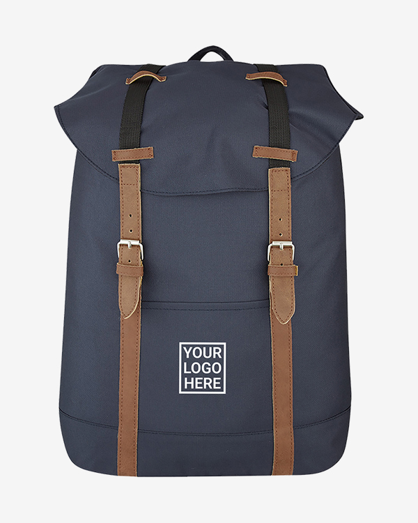 Flap Drawstring Backpacks