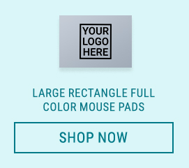 Large Rectangle Full Color Mouse Pads