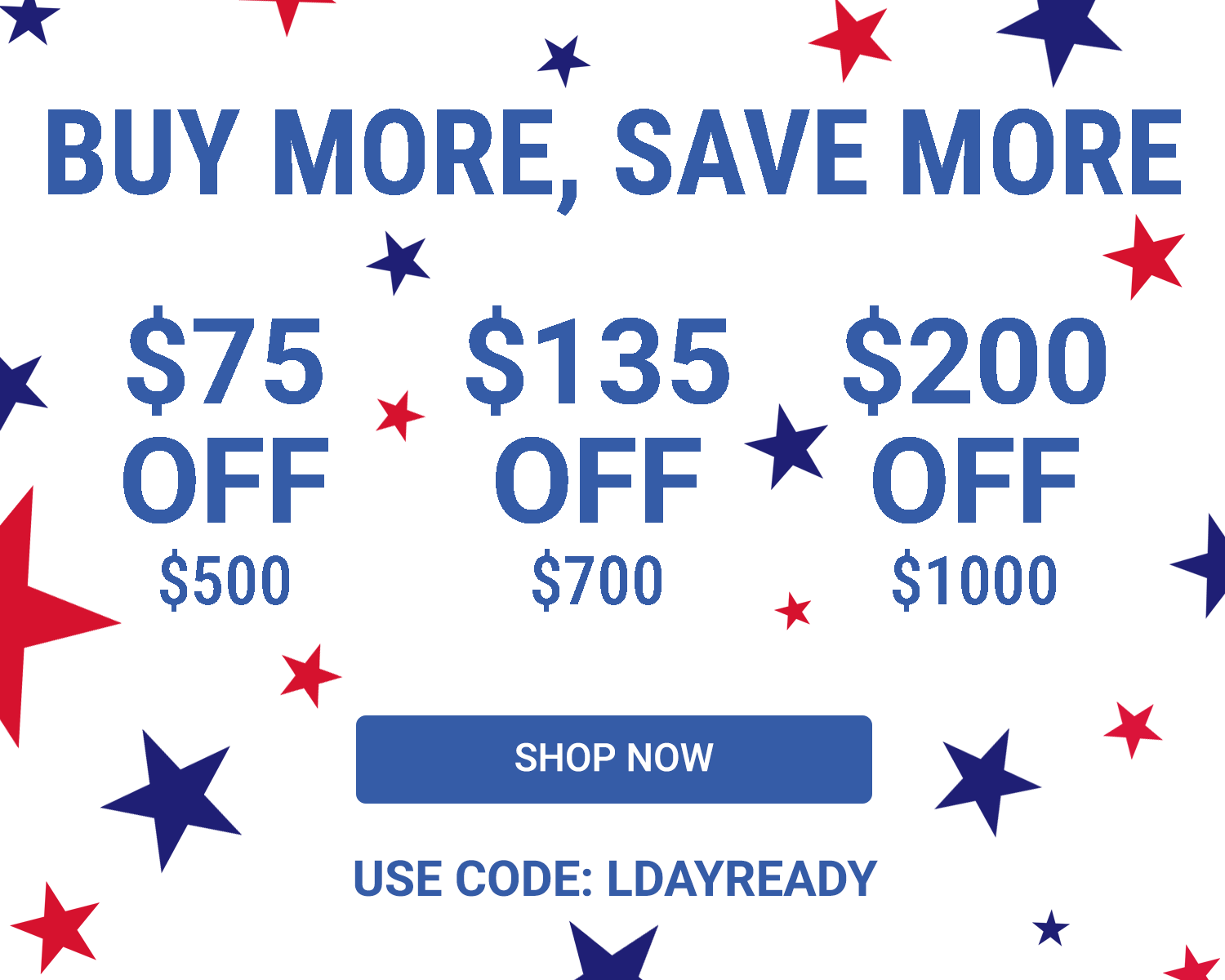 PRE LABOR DAY SALE