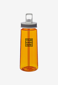22 oz. Sports Water Bottles with Straw