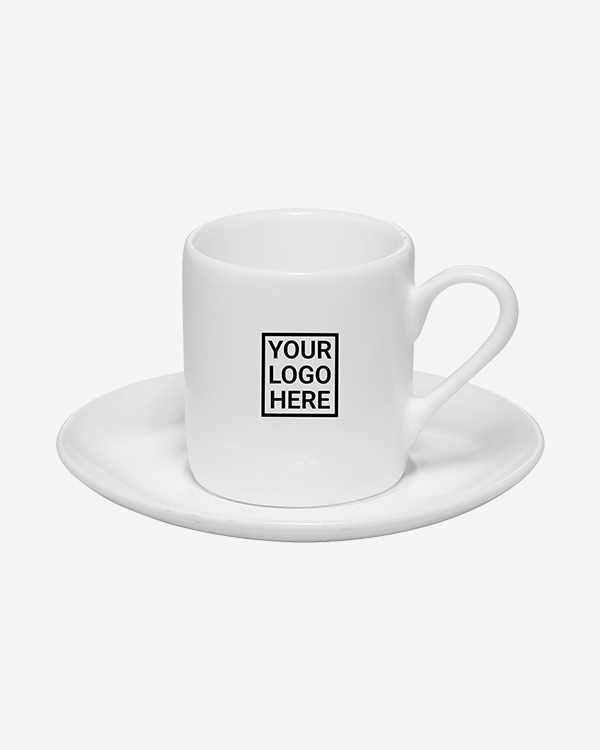 3 oz. set Espresso Cups with Saucers