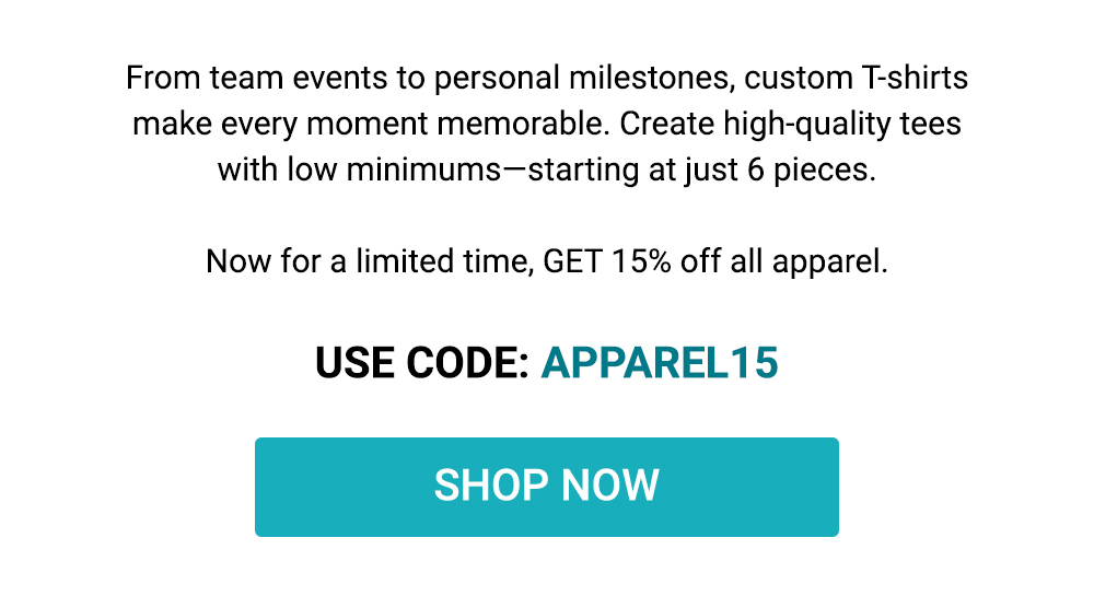 APPAREL - SHOP NOW