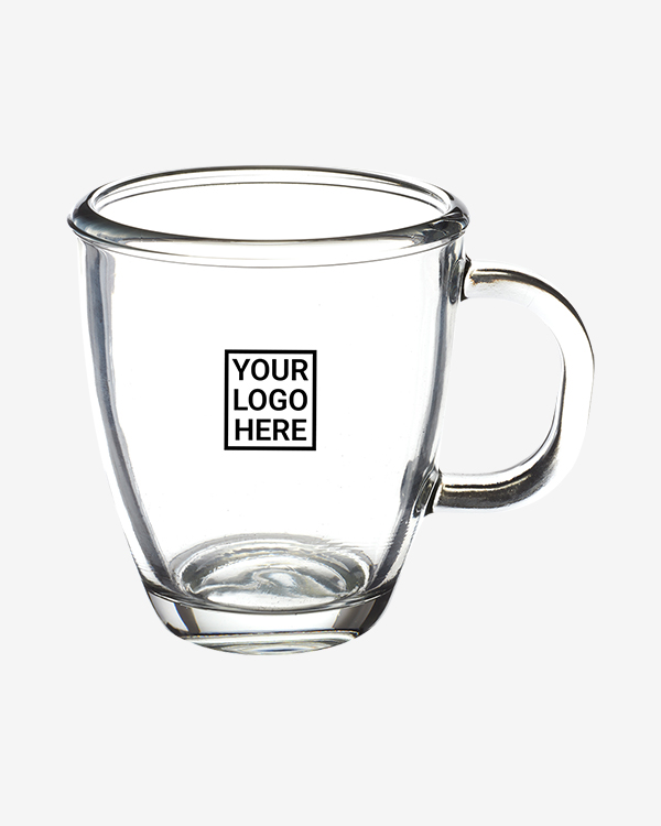 11 oz. London Glass Coffee Mugs