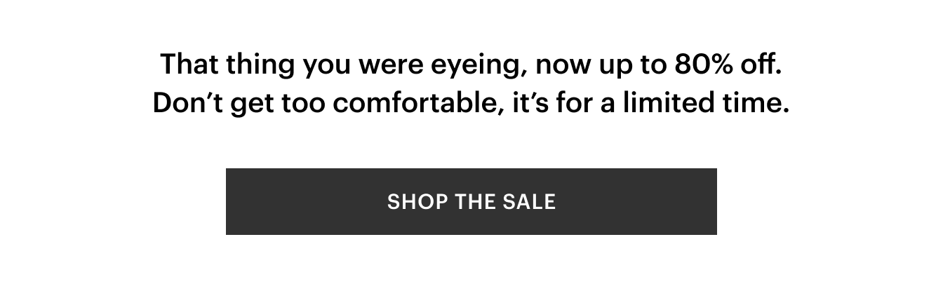 shop the sale button 