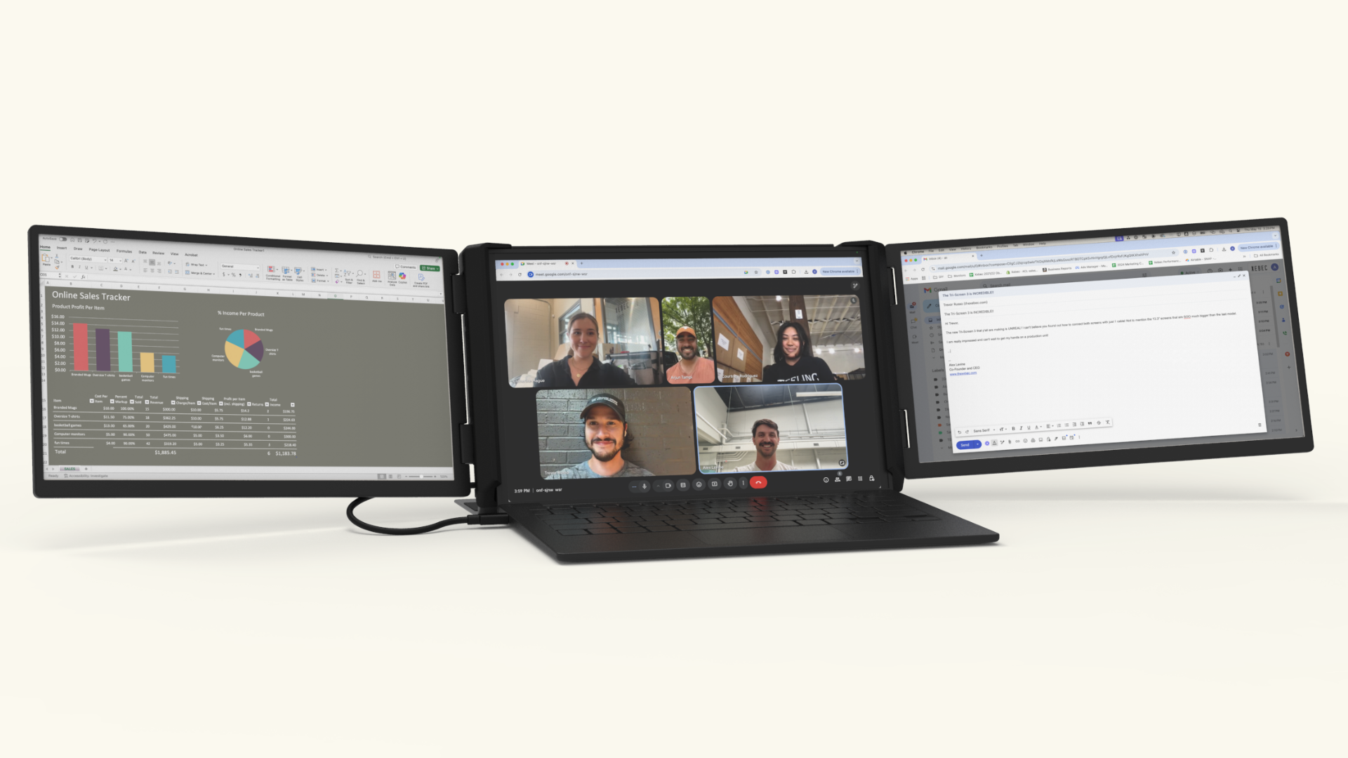 Xebec Tri-Screen 3