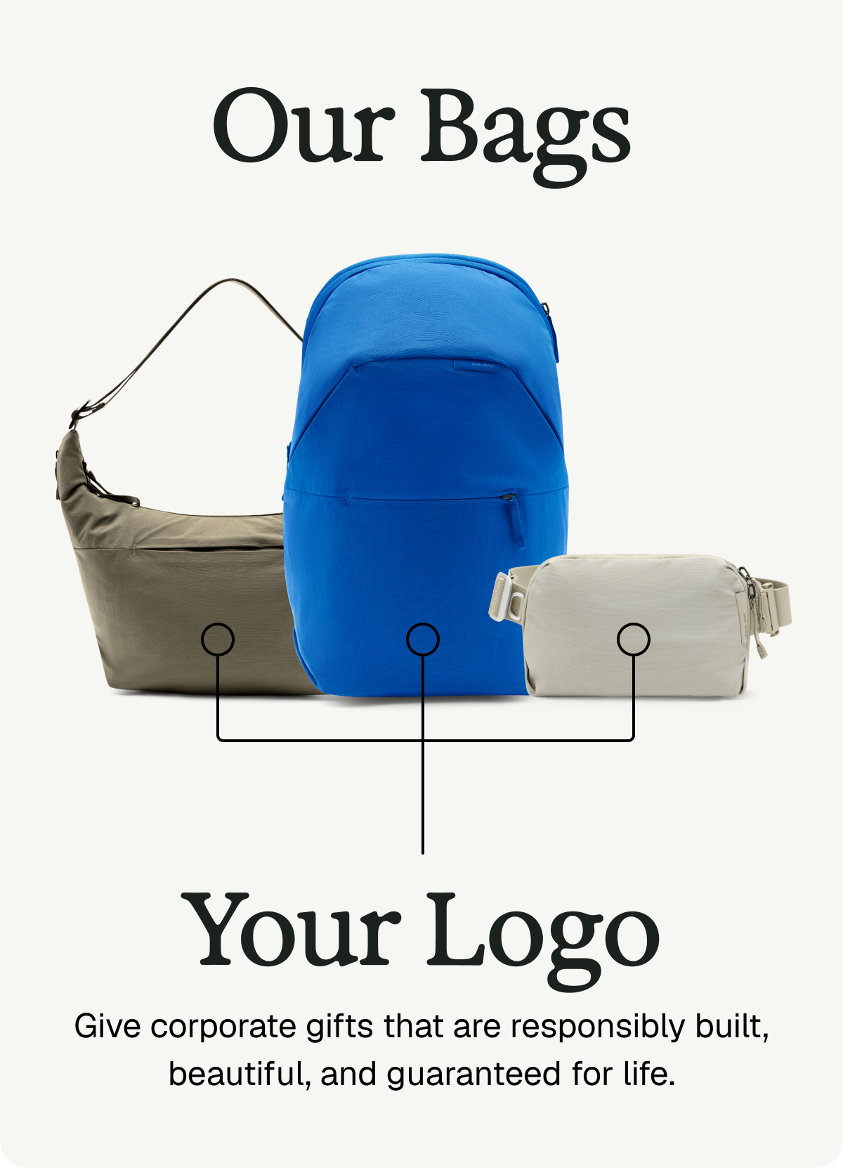 Peak Design Custom Corporate Orders