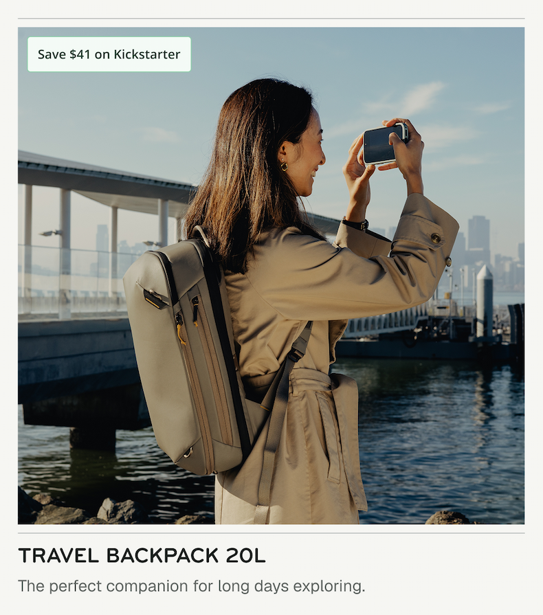 Travel Backpack 20L