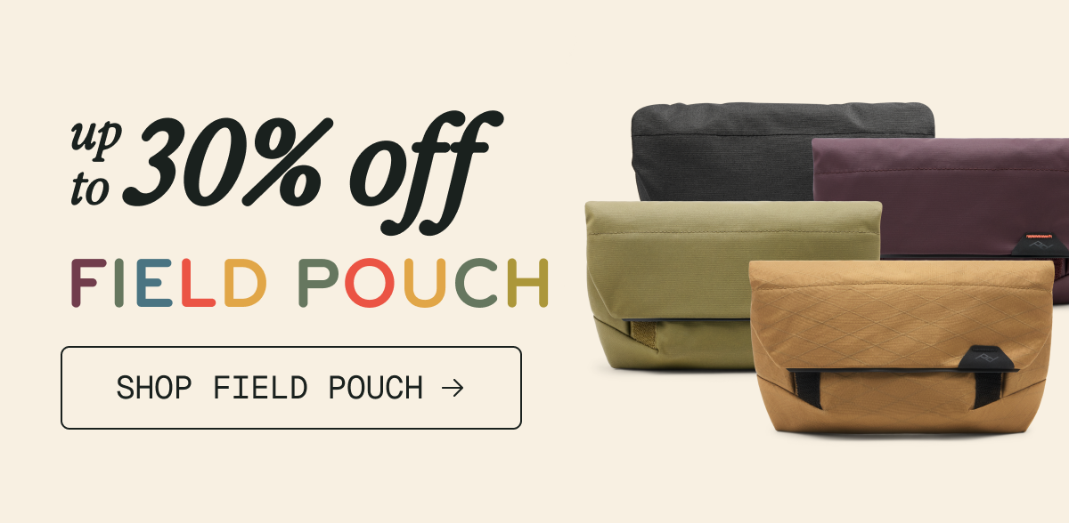 Up to 30% off Field Pouch